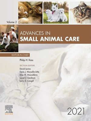 cover image of Advances in Small Animal Care, E-Book 2021